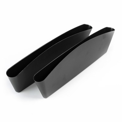 Органайзер для мелочей между сидений 35х11 см, чёрный, набор 2 шт