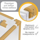 Лента защитная для углов мебели Крошка Я, 2 м, ширина 5 см, L-профиль, горчица - Фото 2