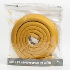 Лента защитная для углов мебели Крошка Я, 2 м, ширина 5 см, L-профиль, горчица - Фото 5