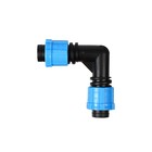 Соединитель L-образный для капельной ленты, 16 мм — 16 мм, пластик, Greengo - Фото 1