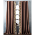 Комплект штор «Валери», размер 200 х 270 см, коричневый - фото 301478824