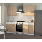 Кухонный Гарнитур Алиса 2, 1600 мм, цвет Дуб Сонома/Белый - Фото 1