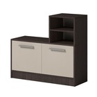 Комод-обувница Энтер 900х343х816 венге/дуб молочный  (артикул 3223142)  большой выбор товаров оптом и в розницу по низким ценам с доставкой