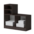 Комод-обувница Энтер 900х343х816 венге/дуб молочный  (артикул 3223142)  большой выбор товаров оптом и в розницу по низким ценам с доставкой