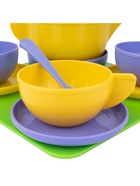 Игровой набор посуды «Чайное трио», 12 элементов - Фото 3