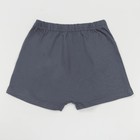 Боксеры для мальчика, рост 134-140 см, цвет серый 410/4 - Фото 2