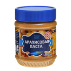 Арахисовая паста "Азбука продуктов" с кусочками арахиса, 340 г - Фото 1