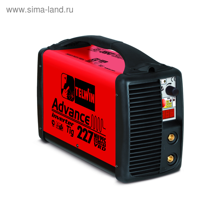 Сварочный аппарат TELWIN ADVANCE 227 MVPFC TIG DC-LIFT, 220В, 10-200А, электрод 1.6-5 мм - Фото 1