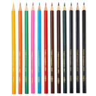 Цветные карандаши, 12 цветов, трехгранные, Смешарики - Фото 4