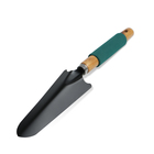 Совок посадочный Greengo, длина 33,5 см, ширина 6,5 см, деревянная ручка с поролоном - фото 9523854