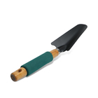 Совок посадочный Greengo, длина 33,5 см, ширина 6,5 см, деревянная ручка с поролоном - фото 9523855