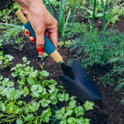 Совок посадочный Greengo, длина 34.5 см, ширина 8 см, деревянная ручка с поролоном - Фото 6