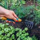 Грабли малые, прямые, 5 зубцов, длина 29 см, металл, деревянная ручка с поролоном, Greengo - Фото 10