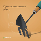 Мотыжка комбинированная Greengo, длина 30 см, деревянная ручка с поролоном - Фото 3