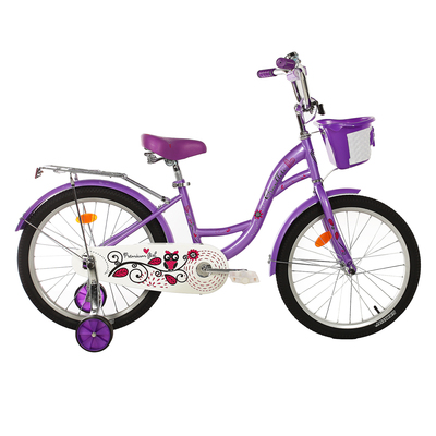 Велосипед 20" Graffiti Premium Girl RUS, цвет сиреневый
