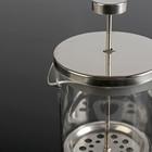 Чайник заварочный френч - пресс «Келли», 1 л, цвет серый - Фото 4