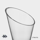 Декантер Magistro «Сфера», 2 л, 15×15×30 см, стекло, прозрачный - Фото 2