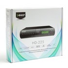 Приставка для цифрового ТВ "Эфир" HD-225, FullHD, DVB-T2, дисплей, HDMI, RCA, USB, черная - Фото 5