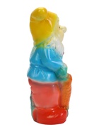 Садовая фигура из гипса «Гном с морковкой», h=36 см - Фото 3