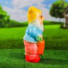 Садовая фигура "Гном с морковкой" 36см - Фото 4