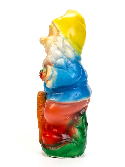 Садовая фигура из гипса «Гном с морковкой», h=36 см