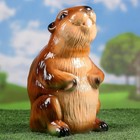 Садовая фигура "Бобер" 21х16х30см - Фото 1