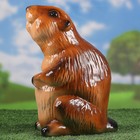 Садовая фигура "Бобер" 21х16х30см - Фото 3