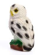 Садовая фигура из гипса «Сова полярная», 24×15×15 см - Фото 9