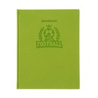 Дневник для 1-4 класса, искусственная кожа, «Футбол», тиснение, с термоэффектом, зелёный, 48 листов - Фото 1
