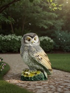Садовая фигура из гипса «Сова», 25.5×12×16 см - Фото 3