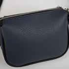 Сумка поясная, отдел на молнии, регулируемый ремень, цвет синий - Фото 3