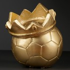 Копилка "Мяч с короной"  золото 20см - Фото 2
