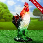 Садовая фигура "Петух пёстрый" светлая грудка, 32х42см МИКС - Фото 1