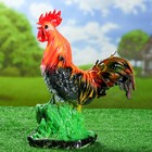 Садовая фигура "Петух пёстрый" светлая грудка, 32х42см МИКС - Фото 2