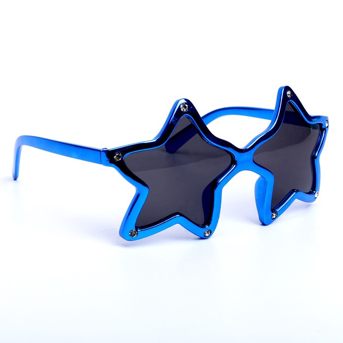 Карнавальные очки «Звёзды», цвета МИКС - Фото 1
