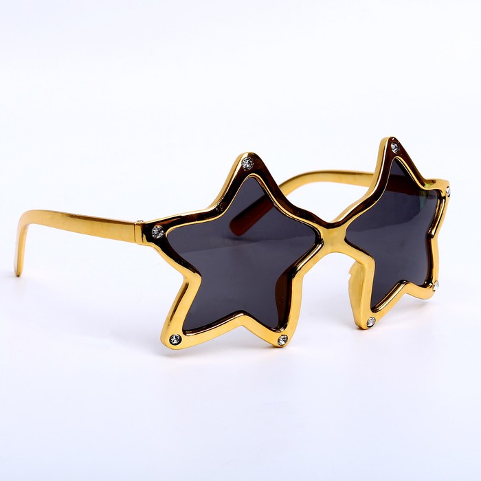 Карнавальные очки «Звёзды», цвета МИКС - фото 1884843805