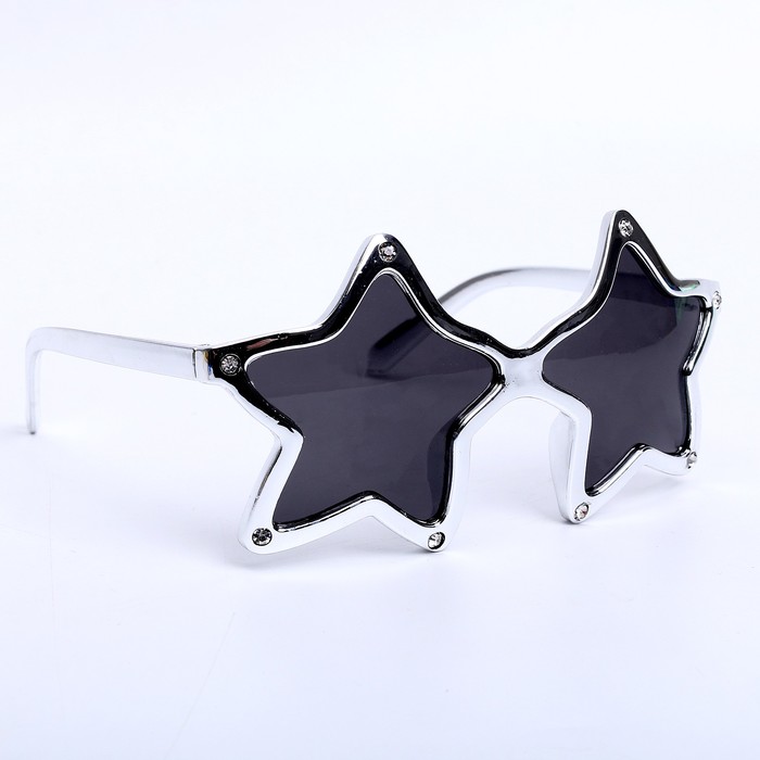 Карнавальные очки «Звёзды», цвета МИКС - фото 1884843806