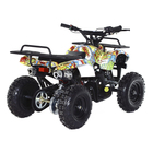 Квадроцикл детский бензиновый MOTAX ATV Х-16 Мини-Гризли с электростартером, бомбер - Фото 5
