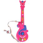Музыкальная игрушка гитара «Лебедь», звуковые эффекты, МИКС - Фото 2
