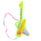 Гитара "Звезда", звуковые эффекты, работает от батареек, цвета МИКС - Фото 1