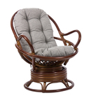 Кресло-качалка SWIVEL ROCKER МИ без подушки, цвет коньяк - Фото 1