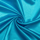 Штора портьерная "Этель" 135х260 см, цвет ярко голубой, сатен.100% п/э - Фото 2
