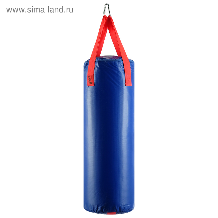 Боксёрский мешок, вес 15 кг, на ленте ременной, цвет синий - Фото 1