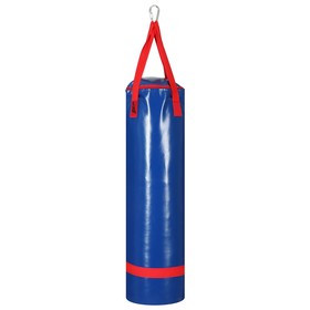 Мешок боксёрский, вес 25 кг, на ленте ременной, цвет синий