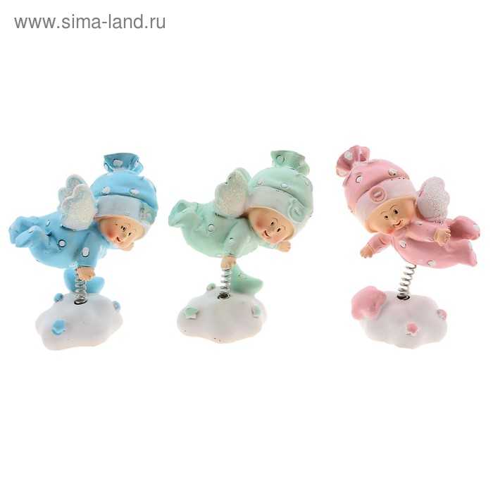 полистоун карапузики-ангелочки 7,5*6*3 см - Фото 1