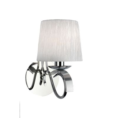 Бра «Джудита», E14, 1x40W хром 15x25x35 см