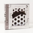 Постельное бельё "Этель" 1.5 сп Соты 143*215 см, 150*214 см, 50*70 см - 2 шт, поплин 125 г/м2 - Фото 5