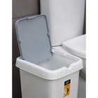 Контейнер для мусора «Квадра», 25 л, МИКС - Фото 4