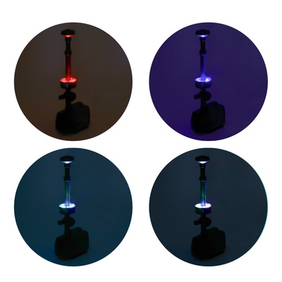 Фонтан садовый с подсветкой LED-5800FP, 40 Вт, h=3 м, 3500 л/ч, 30 LED-ламп, кабель 5 м