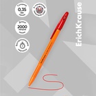 Набор шариковых ручек ErichKrause. R-301 Orange Stick, 4 цвета, узел 0.7 мм, оранжевый корпус - Фото 3